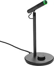 JBL Quantum Stream Talk, Single Condenser Microphone for Perfect Streaming, Single Voice Pick-up Pattern, One-Press Mute Button, Easy-to-Adjust Control knob, Built-in Shock Absorber, Black