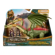 How To Train Your Dragon Hideous Zippleback and Ruffnut & Tuffnut Action Figure Set