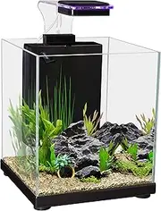 Aqua One Betta Sanctuary Glass Aquarium 10L 22.4W X 22.4D X 26.3cm H Black