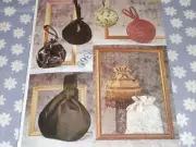 VOGUE 625 CRAFTS MISSES EVENING BAGS IN 6 STYLES PATTERN-UNCUT