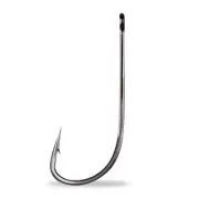 Mustad Signature Fly Hooks C52SNP-1/0-25 STD/2XL Stinger Deer Hair Black