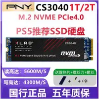 在飛比找露天拍賣優惠-【陳氏】國行PNY CS3040 1T/2T M.2 NVM