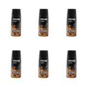 6PK Axe 150ml Deodorant Bodyspray 48hr Protection For Men Leather & Cookies