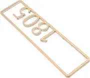BUTIFULSIC House Sign Address Numbers for House Address Numbers Stickers Door Number Plaque House Numbers Sign Address Signs for Houses House Address Plaques Door Numbers Stickers Acrylic