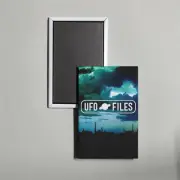 UFO Files Mini TV Show Poster Fridge Locker Magnet