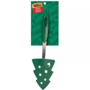 Wilton Christmas Tree Turner Green: Silicone & Metal Flexible Spatula,