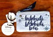 VERA BRADLEY DISNEY CINDERELLA ZIP ID CASE:NWT BIBBIDI BOBBIDI BOO
