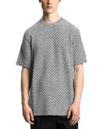 Emporio Armani Regular Fit Jacquard Geo Motif Tee