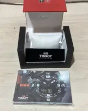 TISSOT Watch Box Empty Box Red/Black With Paperwork