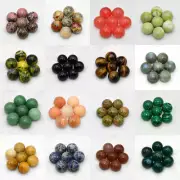 20mm Solid Gemstone Polished Rocks Mineral Crystal Healing Orb Ball Sphere 0.8''