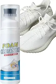 [Generic] White Sneaker Cleaner | White Shoes Cleaner With Brush Head Shoes Cleaner - Efficient Sneaker Cleaning Kit For Leather, Sneakers, Nubuck