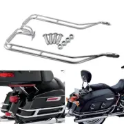 Saddlebag Twin Rail Guard Guard Support Bracket Fit For Harley Touring 2009-2013