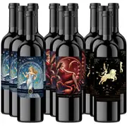 12 Bottles MIXED Cabernet Sauvignon Shiraz 750ml SA Red Wine Constellation LISL
