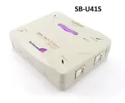 4-Port Compact USB B (Printer, Scanner, Modem, etc) Manual 4 to 1 Data Switch