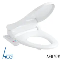 在飛比找PChome24h購物優惠-【HCG】暖烘型免治沖洗馬桶座AF870W適用所有圓形馬桶