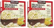 Kirkland Signature gDhmST Microwave Popcorn, 3.3 oz, 44 Count, 2 Pack