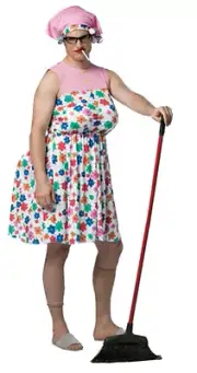 Manny Granny Adult Costume - Rasta Imposta