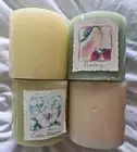 Lot 4 BBW WHITE BARN Candles: Cotton Blossom, Pearberry, Sheer Freesia, Crystal