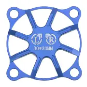 (Dark Blue)RC Cooling Fan Cover Small Aluminum Alloy Remote Control Car CH