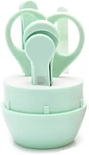 YANXM Nail Clamp Baby Nail Scissors Set Armor Knife Baby Safety Nail clamp Four-Piece Combination Suit