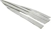 Stainless Steel Side Door Body Molding Decoration Strip Cover Trim 4 Pcs/Set Compatible for Jeep Compass 2017 2018 2019 2020