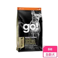 在飛比找momo購物網優惠-【Go!】低致敏鴨肉6磅 狗狗低敏系列 單一肉無穀天然糧(狗