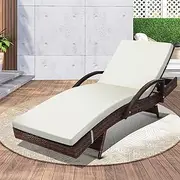 Livsip Outdoor Sun Lounge Wicker