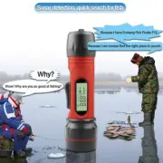 F12 Digital Handle Fish Finder Underwater 100M Depth Sonar Echo Sounder Fishing