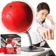CozyBomB Desktop Punching Bag Gag Gifts for him - Stress Buster Relief Free Standing Desk Table Boxing Punch Ball Suction Cup Reflex Strain and Tension Toys for Boys Him Father Kids