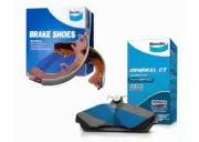 Bendix Brake Pad and Shoe GCT For Chrysler Valiant 66-67 VC 4.5 WG DB1GCT-BS1264