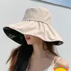 Bucket Hat Round Dome Dressing Up Lady Summer Sunshade Bucket Hat Breathable