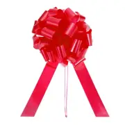 25 Inch Big Car Pull Bow Metallic Giant Bow for Car Decoration, Red