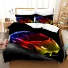 Lamborghini Shadow Bedding Set Queen King Single Quilt/Doona Cover Pillowcase