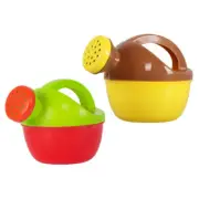 2 Pcs Child Watering Can Mini Jug Plastic Kettle Children's Baby