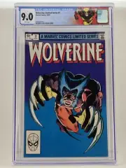 Wolverine Limited Series 2 NEAR MINT NM CGC 9.0 1982 White Pages 1st app Yukio