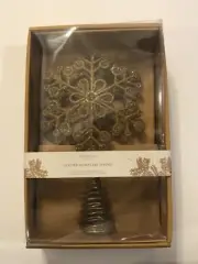 Trimsetter Large Glitter Snowflake Christmas Tree Topper Discontinued