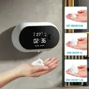 Liquid Foam Soap Dispenser -Time Temperature Human Body Induction Modern Hygiene
