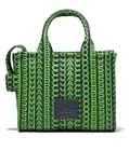 NWT Marc Jacobs tote bag The Monogram Leather Small Tote Handbag Green MSP $450