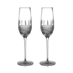 Waterford Irish Lace Flute, Set of 2