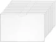 [Generic] Medicare Card Holder Protector Sleeves, Waterproof Social Security Card Protection, Multi-Functional Slim License Sleeve for Families, Friends, Everyday, Horizontal/Vertical Sizes
