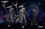 Khonshu Resin Sculpture Statue Model Kit Unpainted/Unassembled