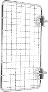 HYTROVE Birdcage Play Stand Bird Stand Holder Bird Cage Accessory Stainless Steel Mesh Platform Bird Playground Equipment Safe Bird Stand Parrot Play Area Stand