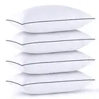 GOHOME Pillows Queen Size Set of 4 - Bed Pillows for Sleeping 4 Pack, Cooling...