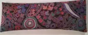 Aboriginal emu dreaming Lavender/Linseed Yoga/Relaxation Cotton Eye Pillow