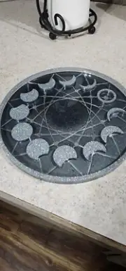 Moon Phase Resin tray Wiccan Pagan Witch