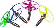 Flying Saucer Toy Spinner Flying Disc Toys Game Propeller for Kids Random Colors 4Sets