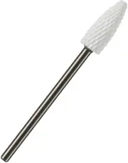 FRCOLOR Ceramic Nail Drill Bit Medium Buffing Tool for Electric Nail File Manicure Pedicure Dead Skin Remover Resistant Easy to Use