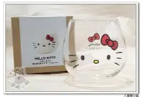 在飛比找Yahoo!奇摩拍賣優惠-八寶糖小舖~HELLO KITTY玻璃杯 凱蒂貓牛奶杯 杯子
