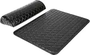 ARTSEWPLY 1Set Wrist Pad Nail Cushion Black Hand Pillow Manicure Arm Rest with Love Pattern for Comfortable Nail Art Salon Use Easy Cleanup Storage for Professional Nail