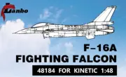Lanbo Models 3D Cockpit F-16A Fichting Falcon 48184 For Kinetic 1:48